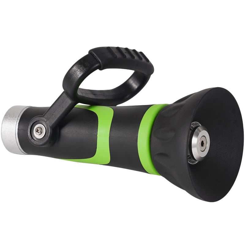 GREEN MOUNT GSFNG98 Garden Hose Nozzle, Fireman's Hose Heavy Duty Nozzle, Premium Constructed Sprayer with Ergonomic Handle for Arthritis - Image 1
